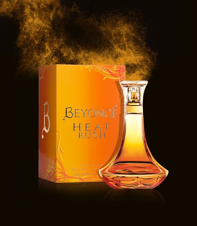 Beyonce Heat Rush Women Perfume 3.4oz 100ml EAU DE TOILETTE SPRAY