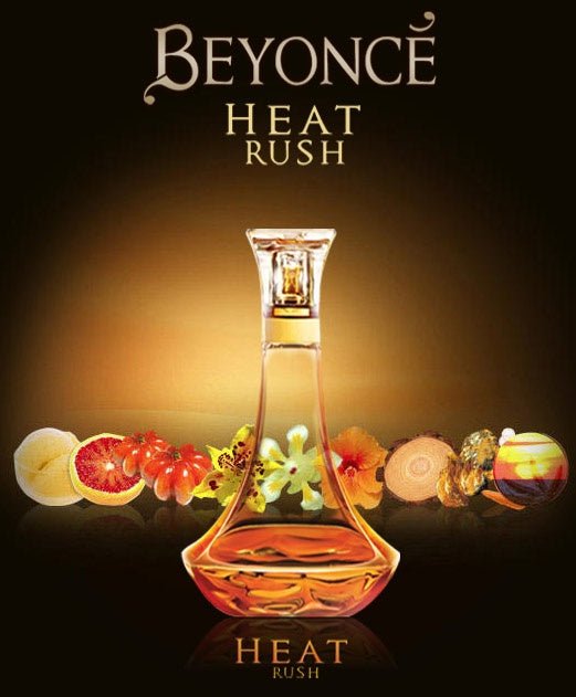 Beyonce Heat Rush Women Perfume 3.4oz 100ml EAU DE TOILETTE SPRAY