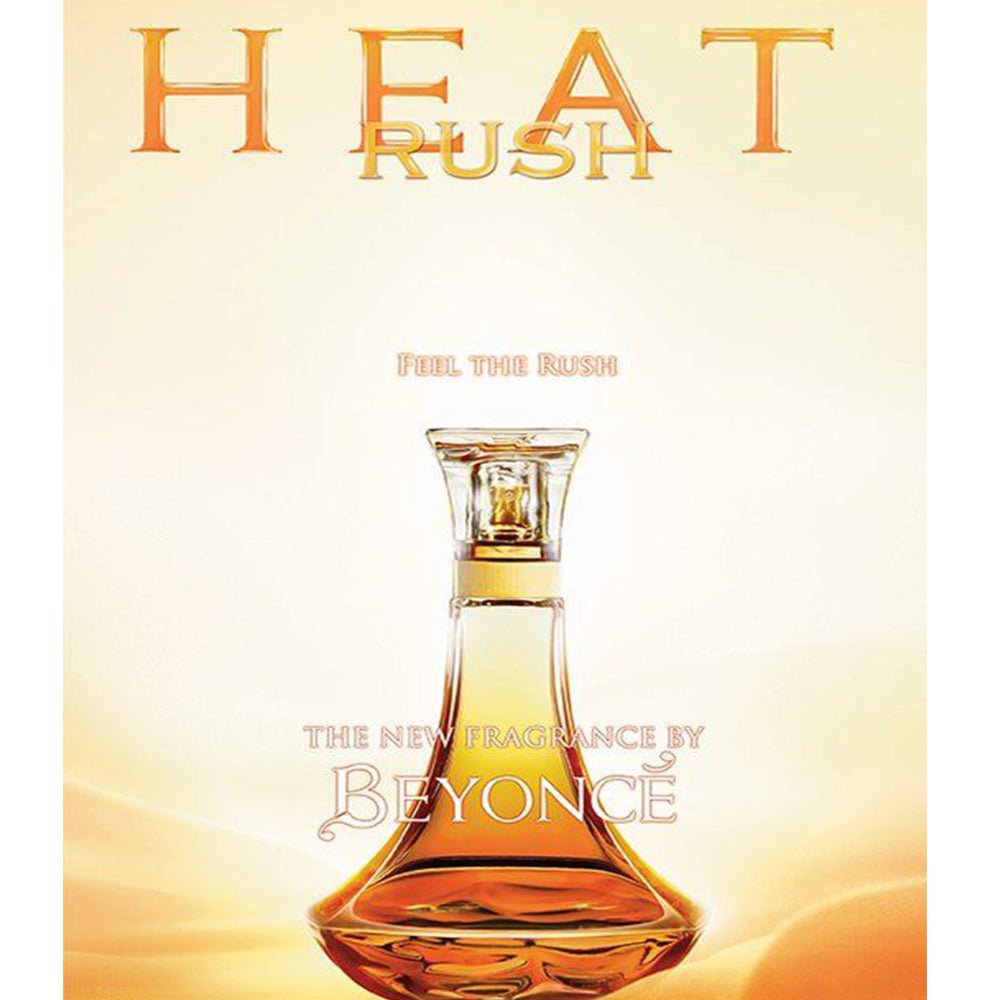 Beyonce Heat Rush Women Perfume 3.4oz 100ml EAU DE TOILETTE SPRAY