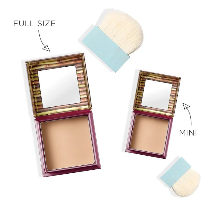 Benefit Hoola Matte Bronzer Pressed Powder with Mirror 0.56oz 16g
