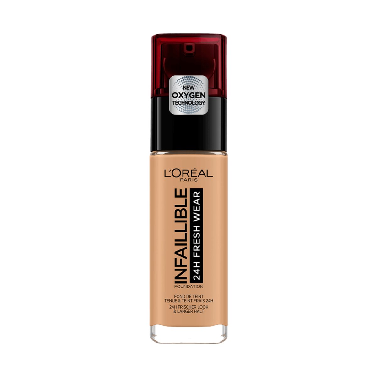 L'Oreal Infallible 24H Liquid Foundation 30ml 30ml, Hydrating, Waterproof, Full Coverage Base #color_225 Sable Beige