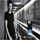 Yves Saint Laurent La Nuit De L'Homme Eau Electrique Men Perfume 3.4oz 100ml EAU DE TOILETTE SPRAY