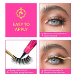 Pinky Goat Lash Artist Natural Pack Artist 1 False Eyelashes