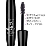 Golden Rose Lash Plumping Mascara Maximum Volume, Perfect Curves #color_Black