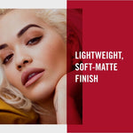 Rimmel Lasting Matte Foundation30ml, Full, Flawless Coverage, Lightweight Mousse Formula