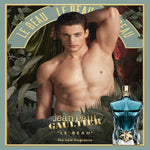 Jean Paul Gaultier Le Beau Men Perfume 4.2oz 125ml EAU DE TOILETTE SPRAY