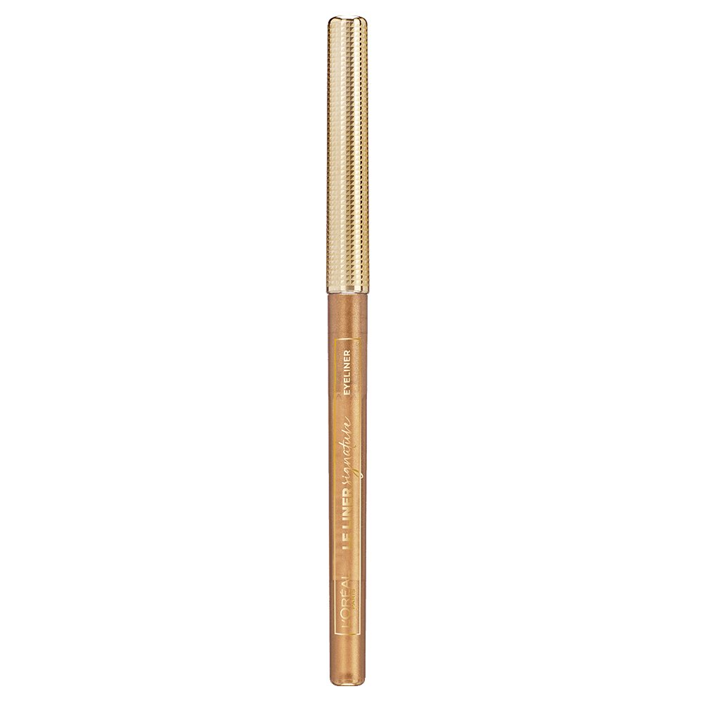 L'Oreal Paris Le Liner Signature Eyeliner, Smudge-Resistant, Waterproof Formula #color_04 Gold Velvet