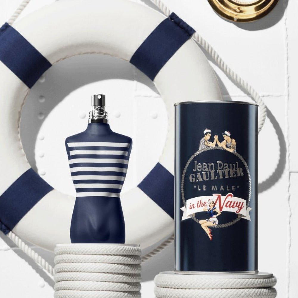 Jean Paul Gaultier Le Male In The Navy Men Perfume 4.2oz 125ml 6.8oz 200ml EAU DE TOILETTE SPRAY