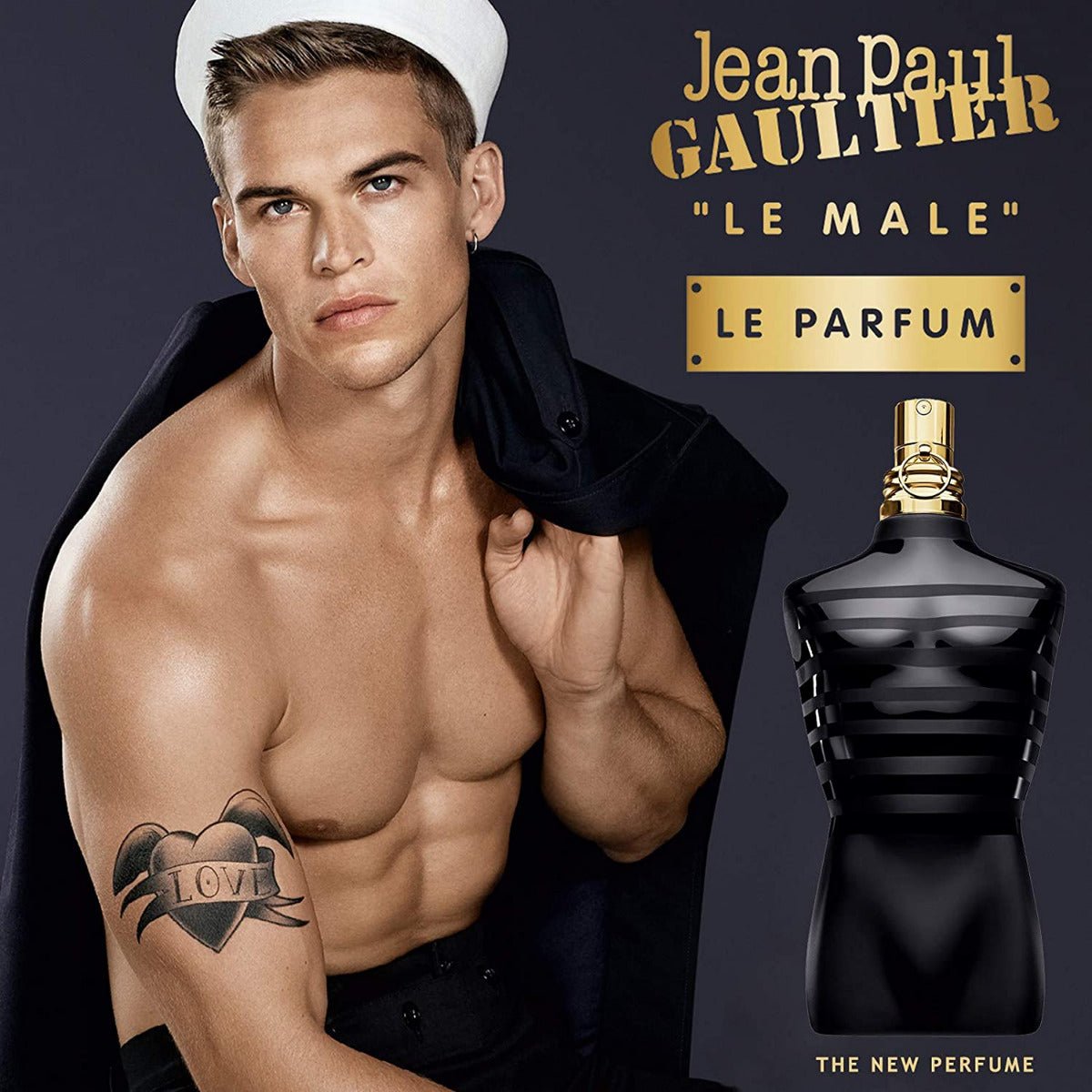 Jean Paul Gaultier Le Male Le Parfum EDP Intense Perfume 4.2oz 125ml 5.0oz 200ml EAU DE PARFUM SPRAY