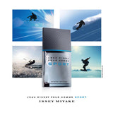 Issey Miyake L'eau D'Issey Pour Homme Sport Men Perfume 6.0oz 200ml 3.3oz 100ml  EAU DE TOILETTE SPRAY