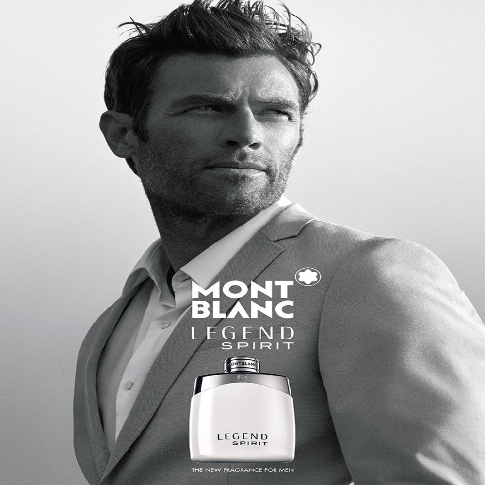 Mont Blanc Legend Spirit Men Perfume 3.4oz 100ml 6.8oz 200ml EAU DE TOILETTE SPRAY