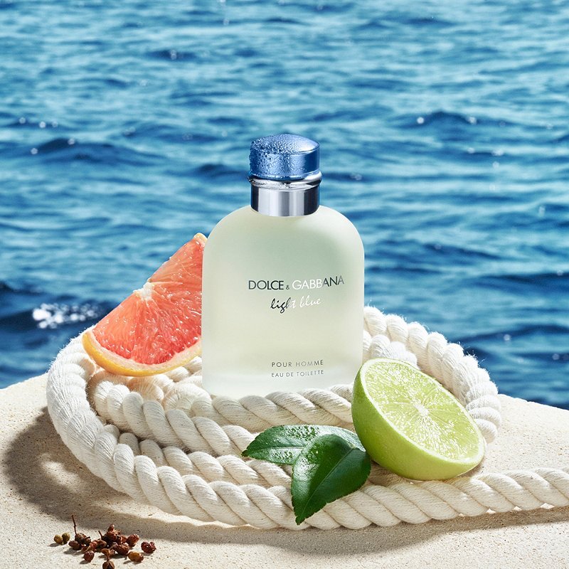 Dolce & Gabbana Light Blue Men Perfume 4.2oz 125ml 6.0oz 200ml EAU DE TOILETTE SPRAY