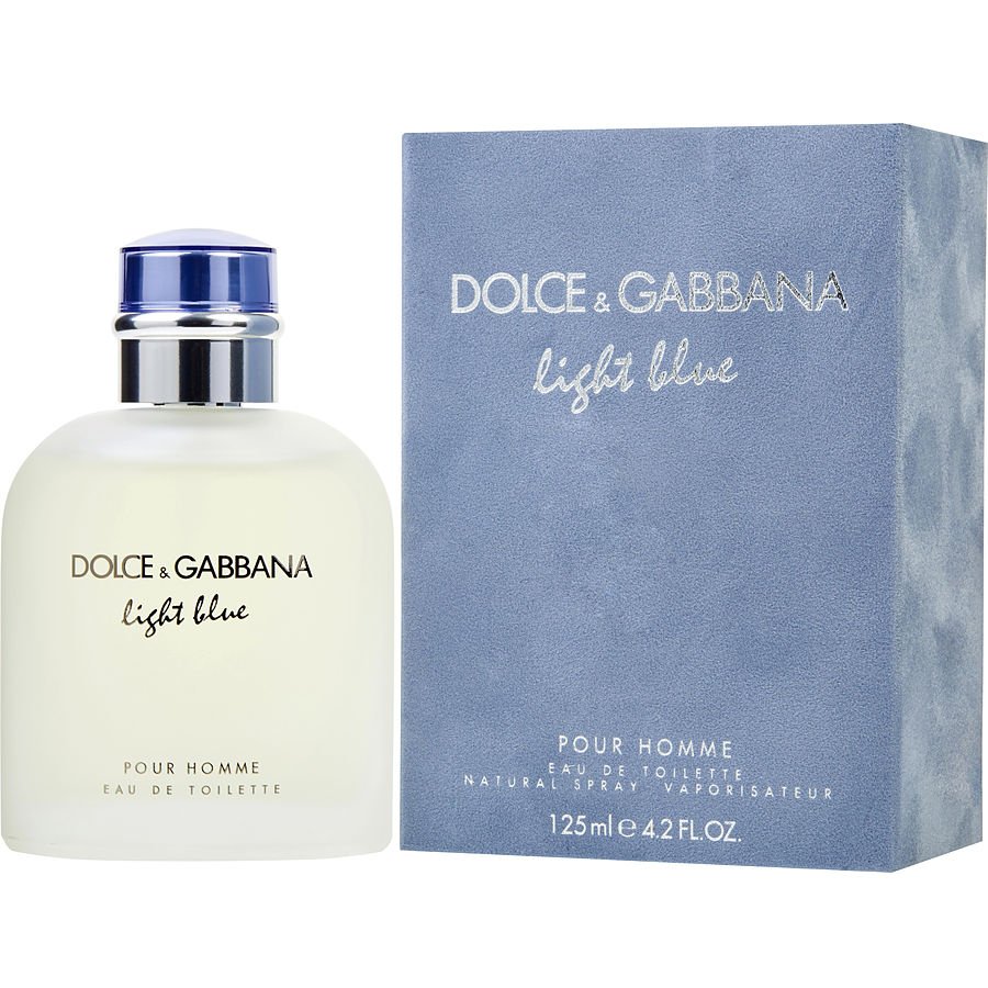 Dolce & Gabbana Light Blue Men Perfume 4.2oz 125ml 6.0oz 200ml EAU DE TOILETTE SPRAY