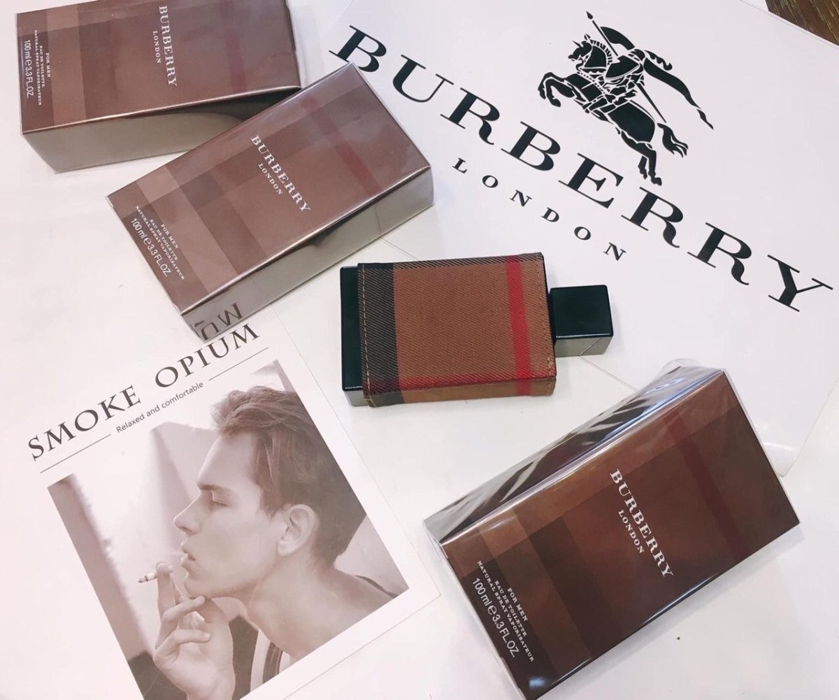 Burberry London Men Perfume 3.4oz 100ml EAU DE TOILETTE SPRAY