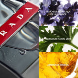 Prada Luna Rossa Carbon Men Perfume 3.4oz 100ml EAU DE TOILETTE SPRAY