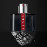 Prada Luna Rossa Carbon Men Perfume 3.4oz 100ml EAU DE TOILETTE SPRAY