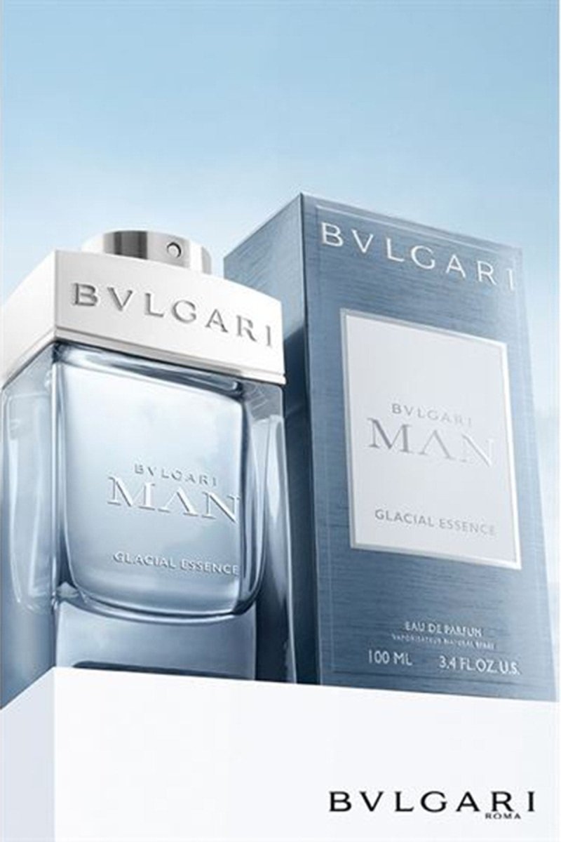 Bvlgari Man Glacial Essence Men Perfume 3.4oz 100ml EAU DE PARFUM SPRAY