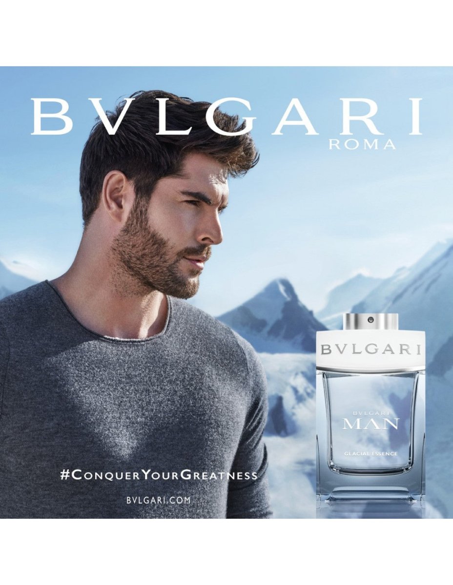 Bvlgari Man Glacial Essence Men Perfume 3.4oz 100ml EAU DE PARFUM SPRAY
