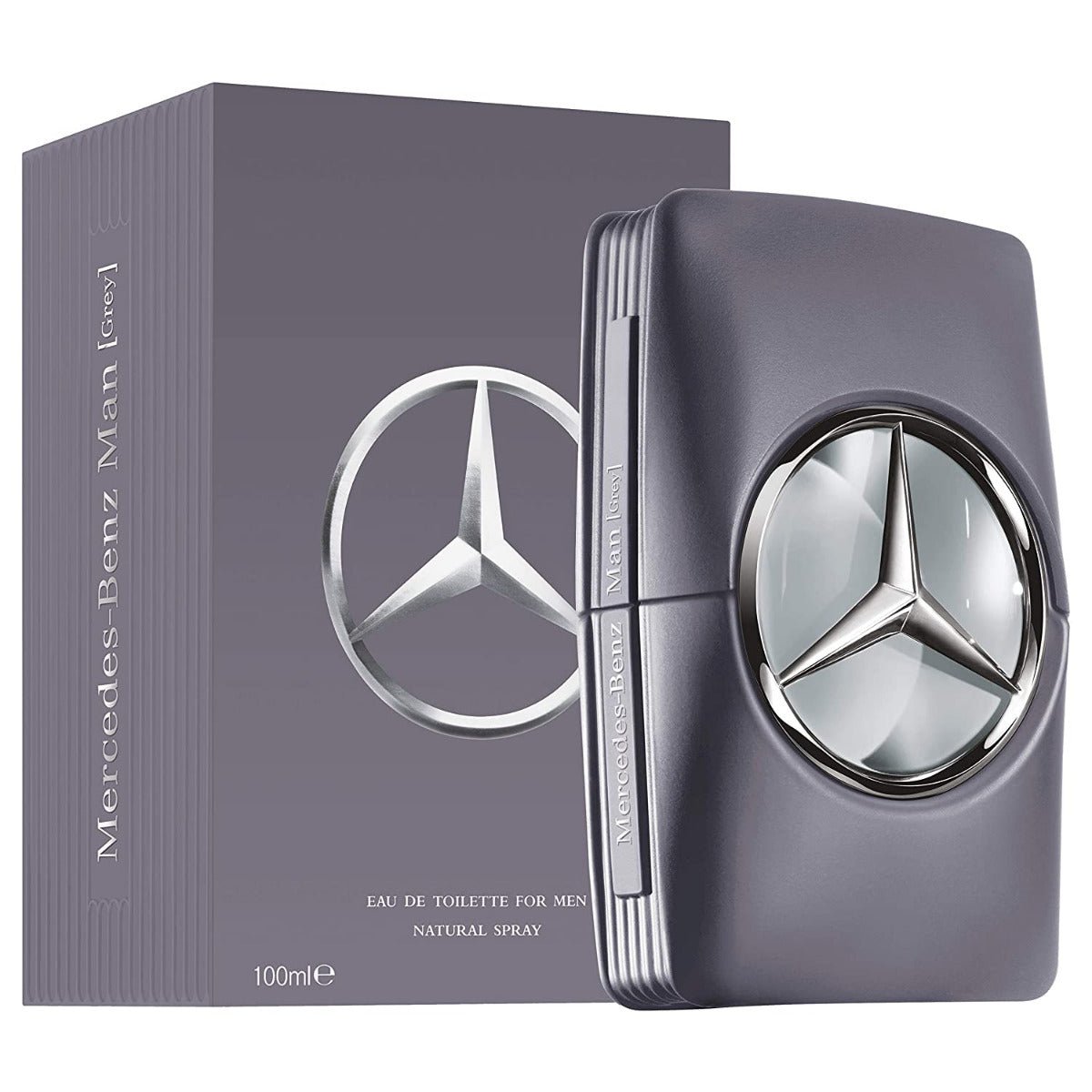 Mercedes Benz Man Grey Men Perfume 3.4oz 100ml EAU DE TOILETTE SPRAY
