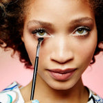 MAC Mascara Fan Brush 205 Makeup Brushes 205, Two Sided Mascara Comb Brush