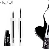 Maybelline Master Ink Matte Eye Liner, Liquid Liner, Dip-In Flexible-Tip Brush #color_10 Charcoal Black