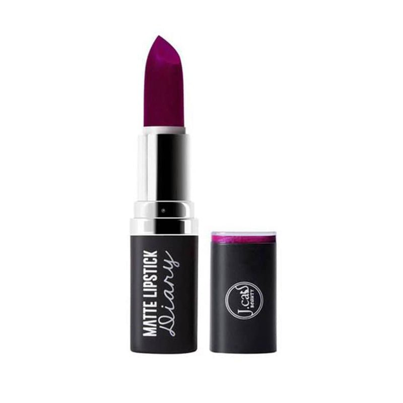 J. Cat Matte Lipstick Diary Lips Look Vivid and Vibrant #color_MLD113 Burning Kitchen