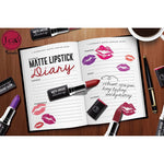 J. Cat Matte Lipstick Diary Lips Look Vivid and Vibrant