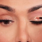 Huda Beauty Matte & Metal Liquid Eyeshadow Dual-Ended Liquid Shadow #color_Double Pump Latte and Drop Top