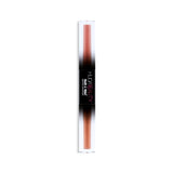 Huda Beauty Matte & Metal Liquid Eyeshadow Dual-Ended Liquid Shadow #color_Private Jet and Shimmering Sunset