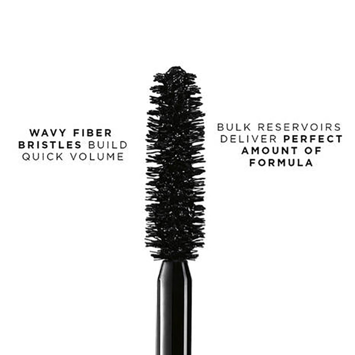 Lancome Monsieur Big Mascara 01 Black 0.34oz 10ml, 12x More Volume, Silky-Creamy Formula