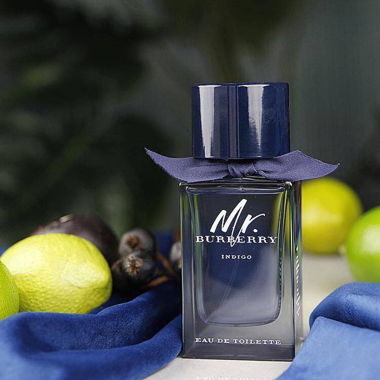 Burberry Mr Burberry Indigo Men Perfume 3.4oz 100ml EAU DE TOILETTE SPRAY