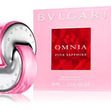 Bvlgari Omnia Pink Sapphire Women Perfume 2.1oz 65ml EAU DE TOILETTE SPRAY