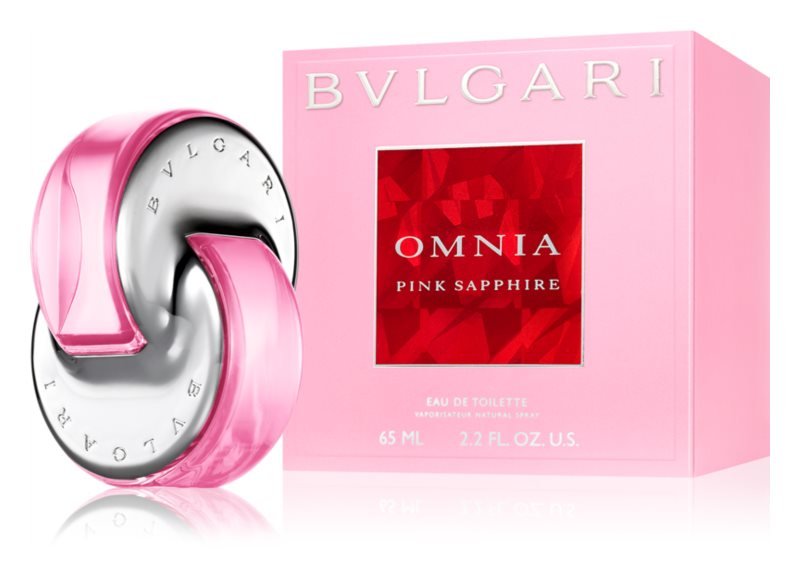 Bvlgari Omnia Pink Sapphire Women Perfume 2.1oz 65ml EAU DE TOILETTE SPRAY