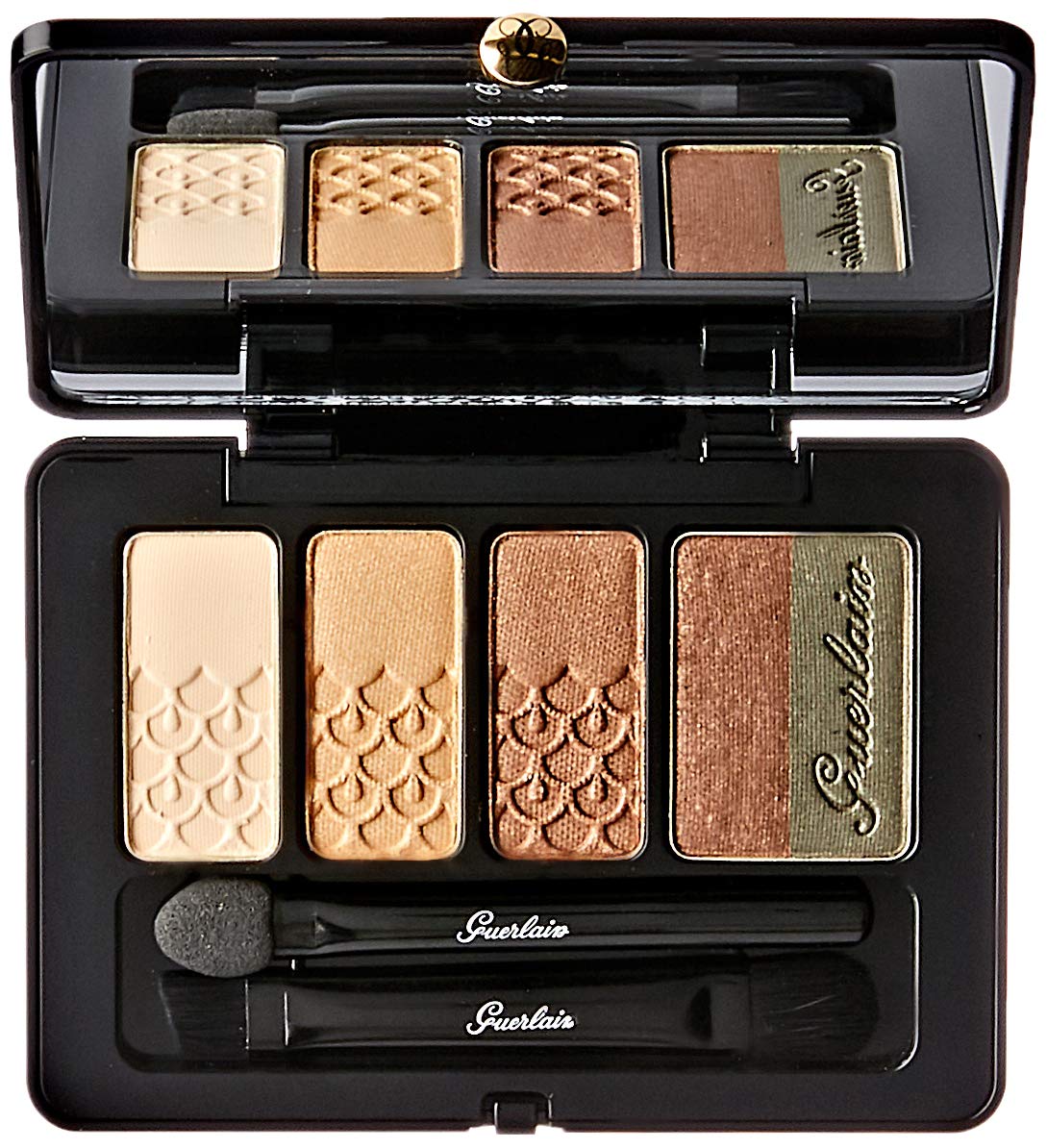 Guerlain Palette 5 Couleurs Eye Shadow 6g Smoothes Out,Illuminates Your Eyes #color_03 Coque D OR