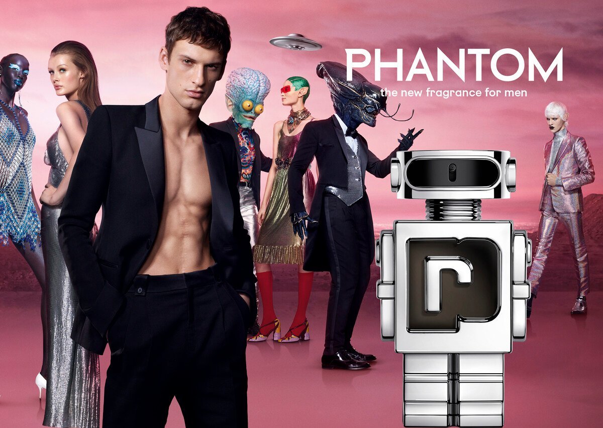 Paco Rabanne Phantom Men Perfume 50ml 100ml 150ml EAU DE TOILETTE SPRAY