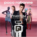 Paco Rabanne Phantom Men Perfume 50ml 100ml 150ml EAU DE TOILETTE SPRAY