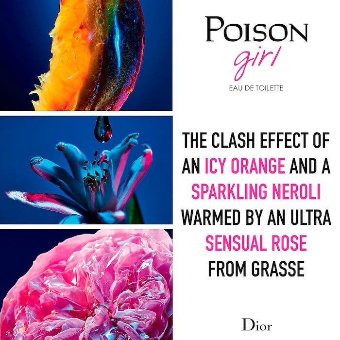 Christian Dior Poison Girl Women Perfume 3.4oz 100ml EAU DE TOILETTE SPRAY