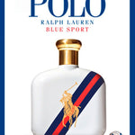 Ralph Lauren Polo Blue Sport Men Perfume 4.2oz 125ml EAU DE TOILETTE SPRAY