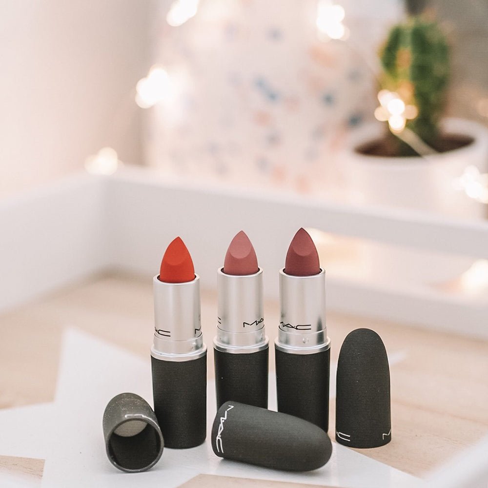 MAC Cosmetics Powder Kiss Lipstick, Soft, Buildable Shades, Hydrating