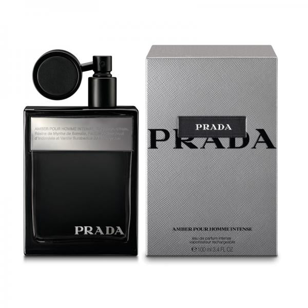 Prada Amber Pour Homme Intense Men Perfume 3.4oz 100ml EAU DE PARFUM SPRAY