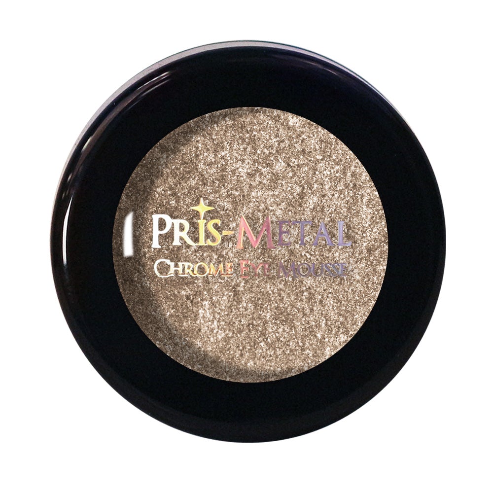 J. Cat Pris - Metal Chrome Eye Mousse Metallic Foil Effect #color_PEM129 Chrome Crusher