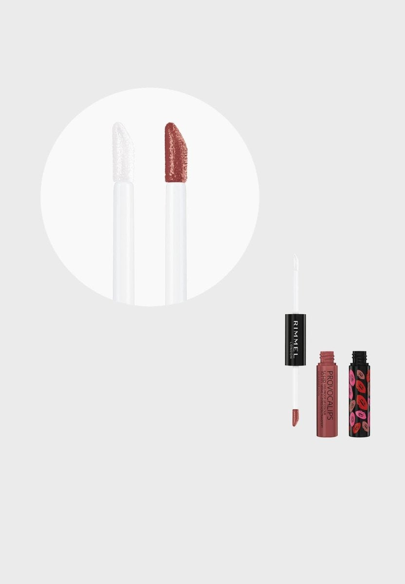 Rimmel Provocalips 16HR Kissproof Lip Colour 2 Step7ml, Kiss Proof, Transfer Proof, Food Proof #color_215 Summer lovin