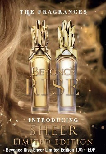 Beyonce Rise Parfums Women Perfume 3.4oz 100ml EAU DE PARFUM SPRAY