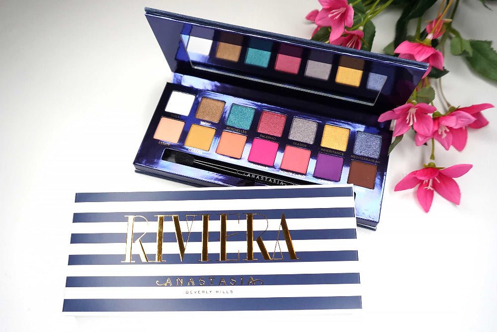 Anastasia Beverly Hills Riviera Eyeshadow Palette 14 Color Full Pigment