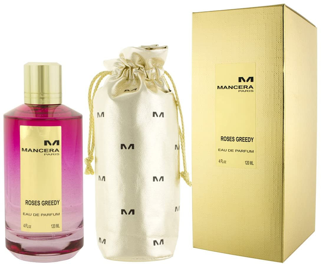 Mancera Roses Greedy EDP (Unisex) Perfume 4oz 120ml EAU DE PARFUM SPRAY