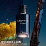 Christian Dior Sauvage Men Perfume 3.4oz 100ml EAU DE PARFUM SPRAY