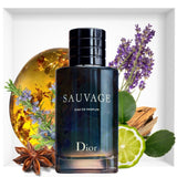 Christian Dior Sauvage Men Perfume 3.4oz 100ml EAU DE PARFUM SPRAY