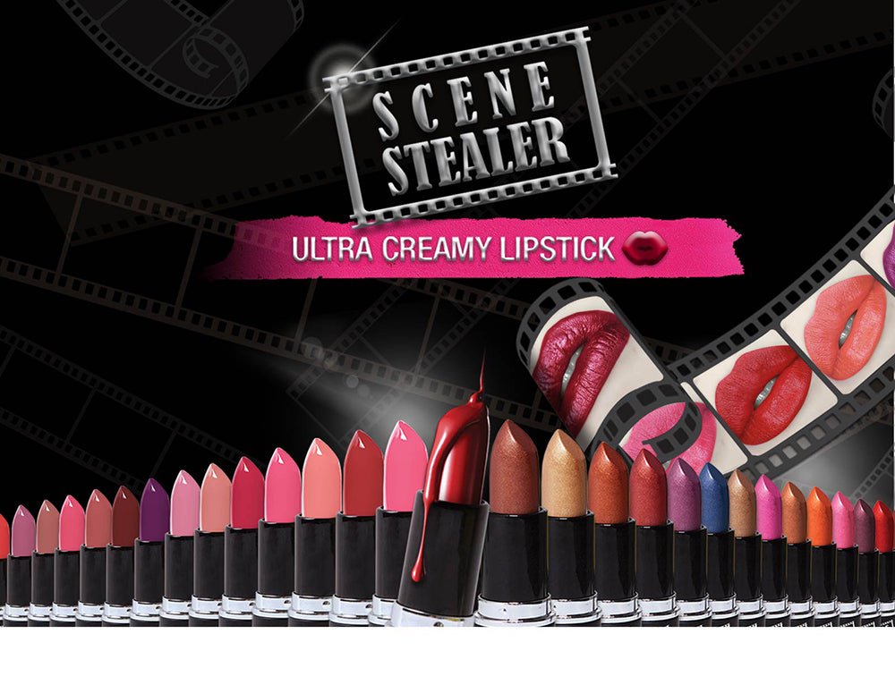J. Cat Scene Stealer Ultra Creamy Lipstick Creamy and Metallic Finishes