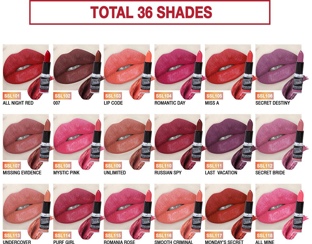 J. Cat Scene Stealer Ultra Creamy Lipstick Creamy and Metallic Finishes