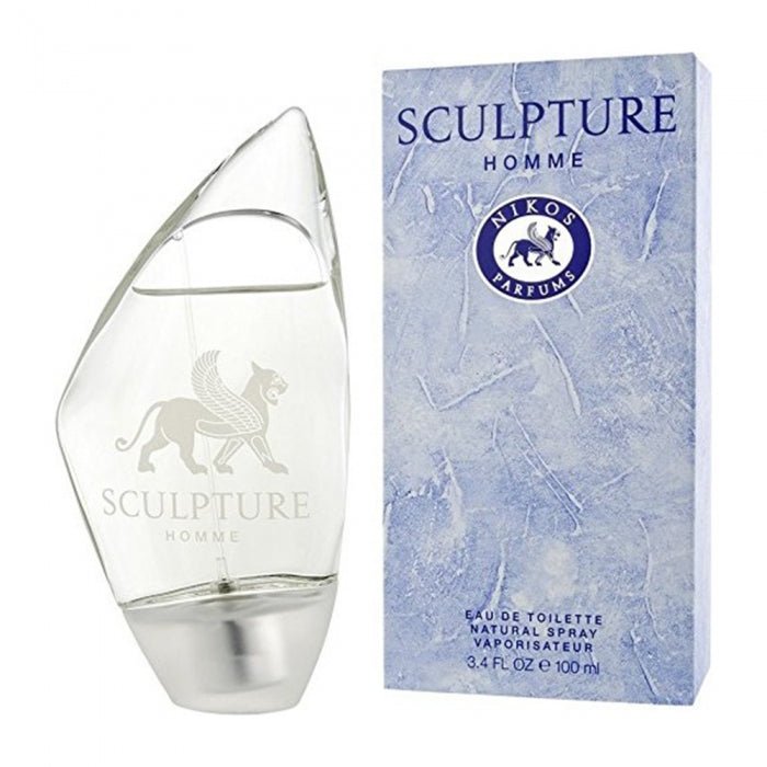 Nikos Sculpture Pour Homme Men Perfume 3.4oz 100ml EAU DE TOILETTE SPRAY